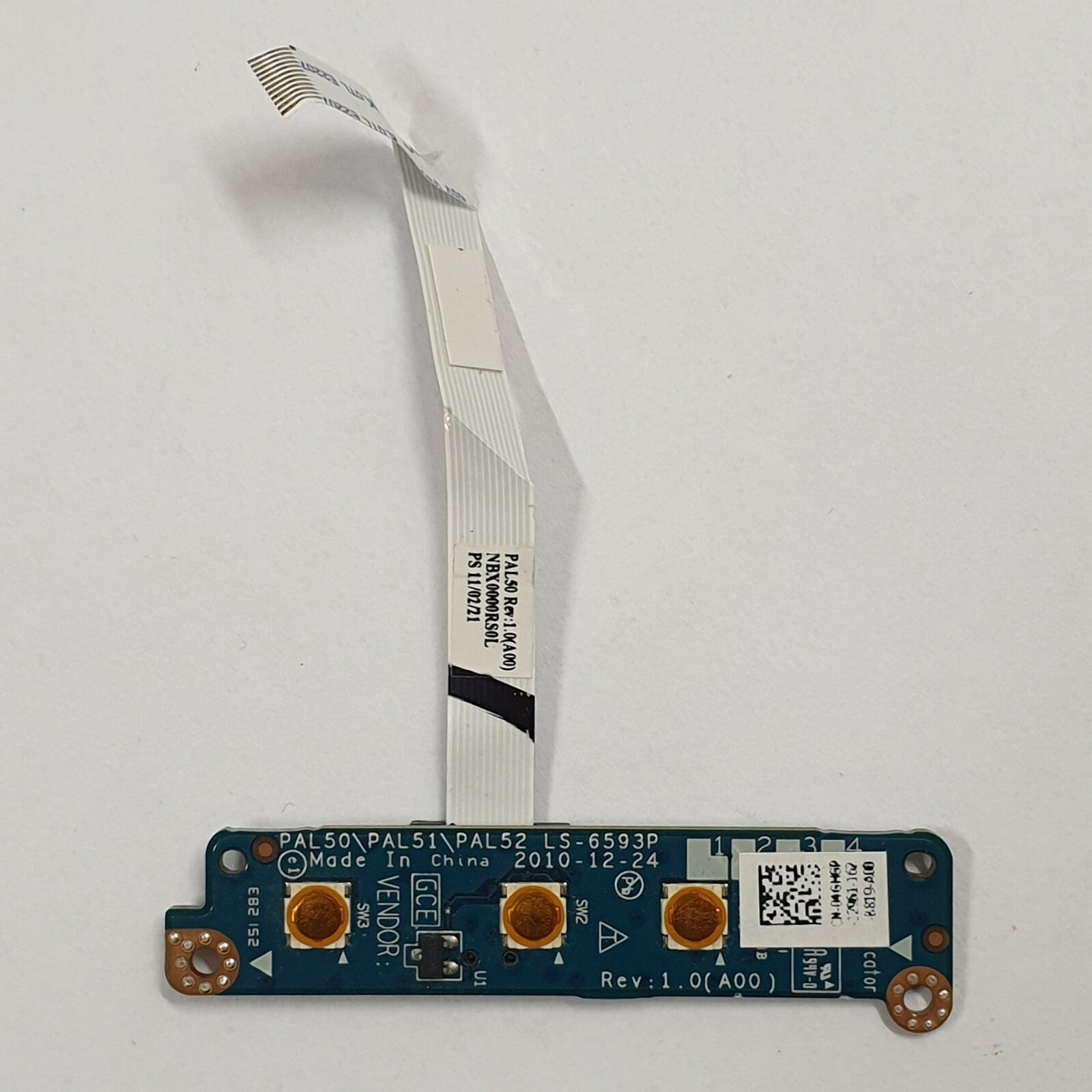 Dell Latitude E6420 Powerbutton Platine Einschaltknopf Board Power Switch – Bild 2