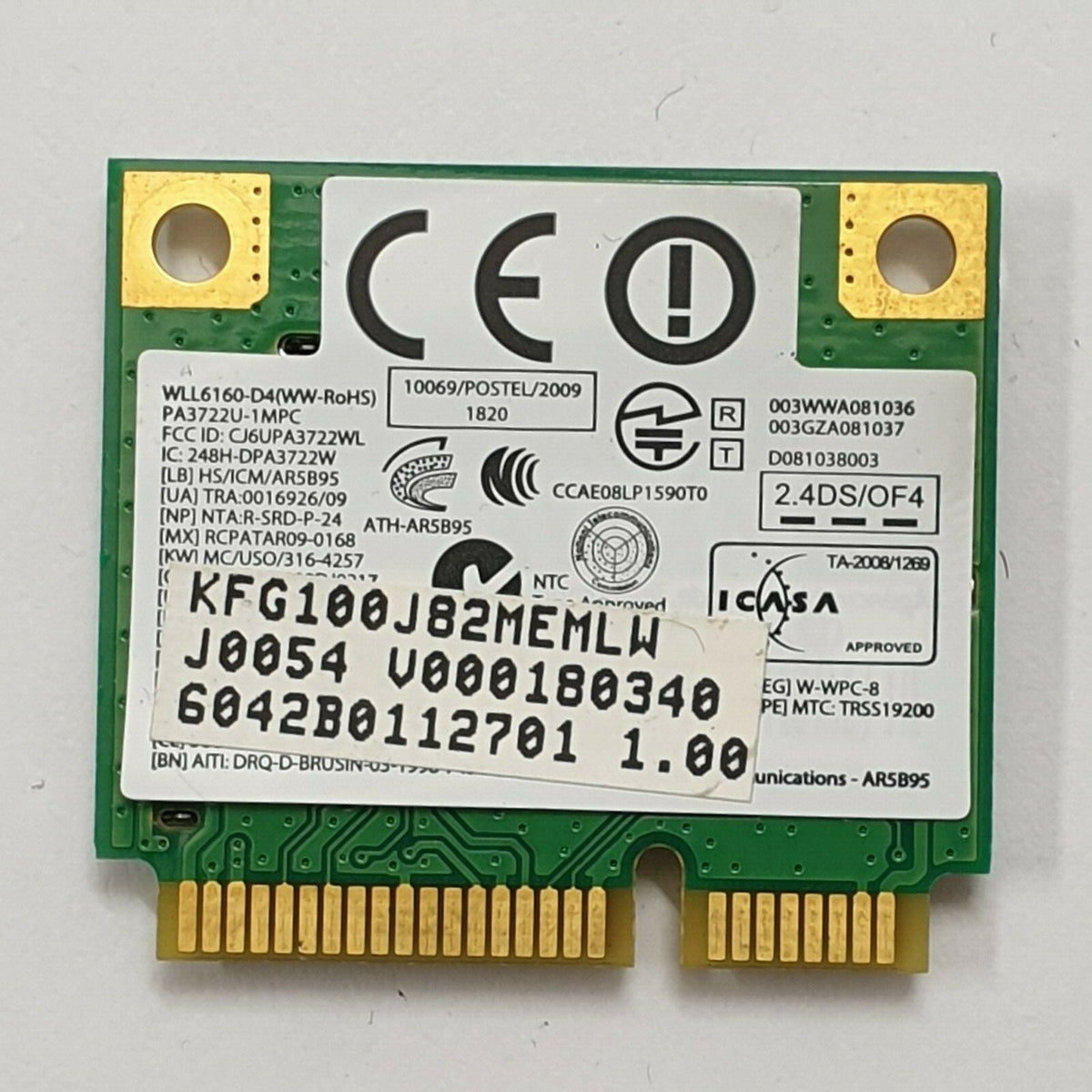 Toshiba Satellite C650-12E WLAN Karte Wifi Wireless LAN Modul