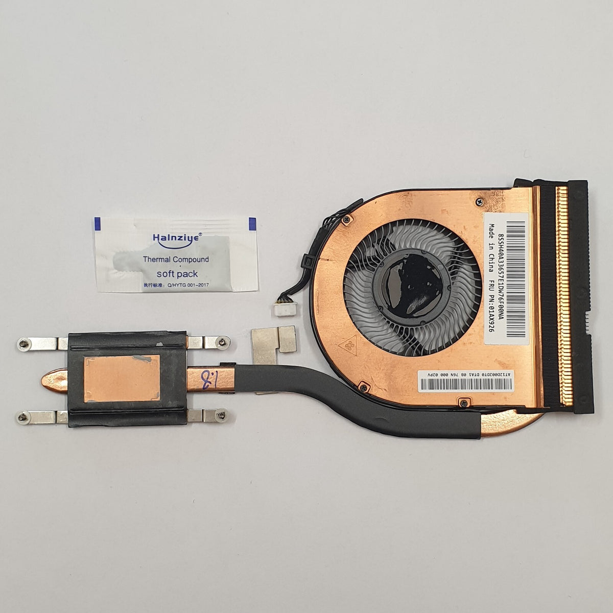 Lenovo ThinkPad T470 Kühler Heatsink mit Lüfter und Wärmeleitpaste