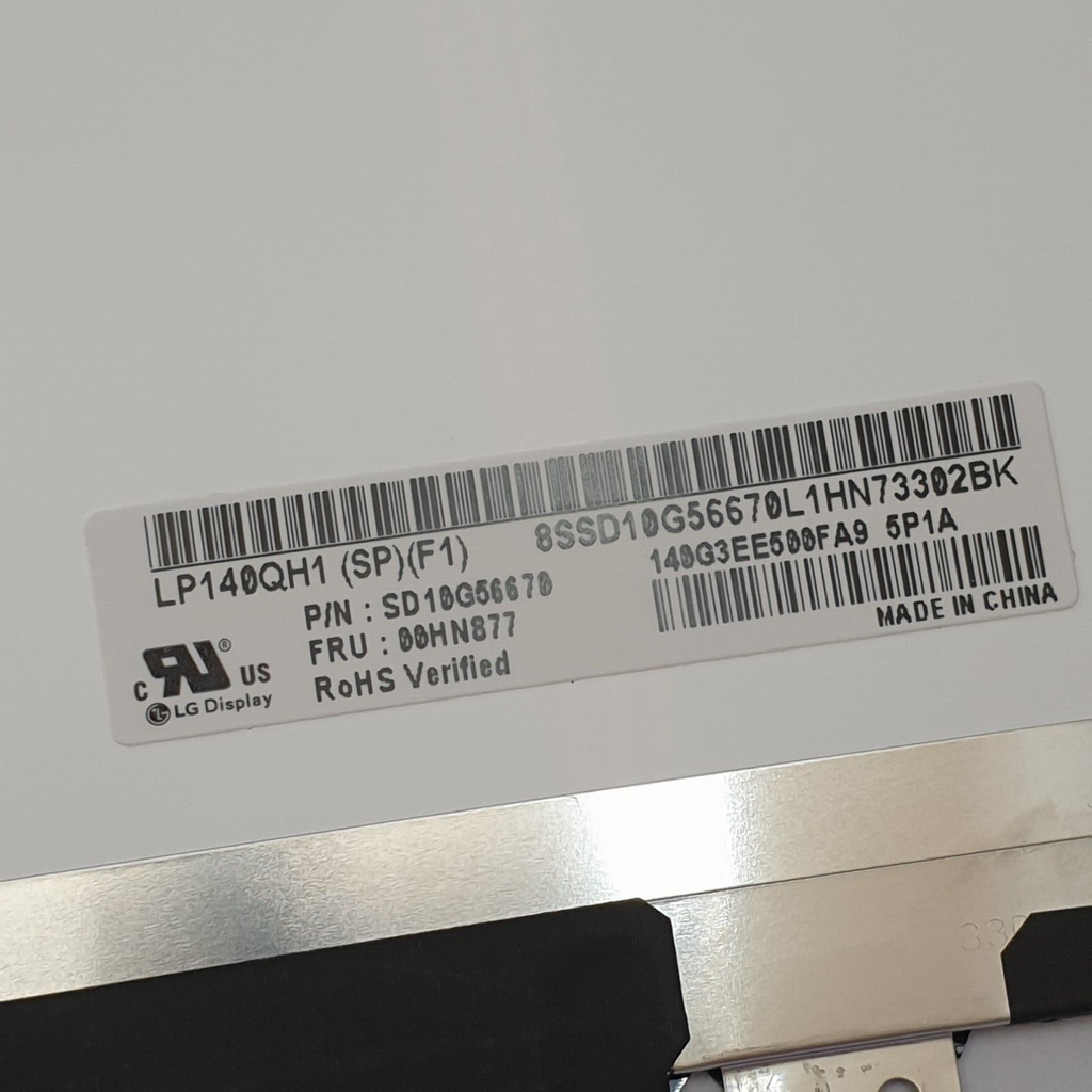 Lenovo ThinkPad T460 T460s Display QHD LP140QH1(SP)(F1) Bildschirm
