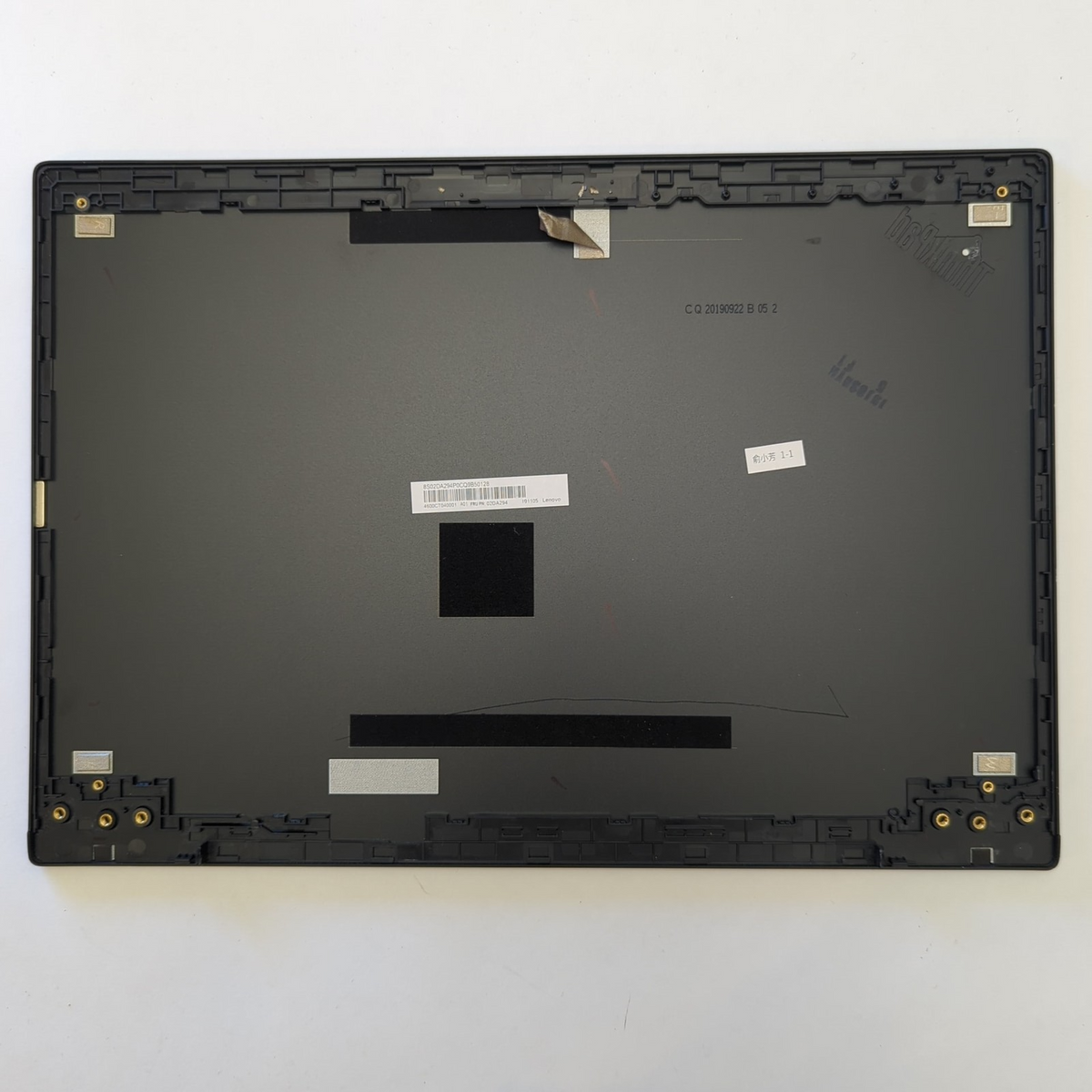 Lenovo ThinkPad L390 Displaygehäuse Deckel Gehäuse Top Lid LCD Cover Ersatzteil