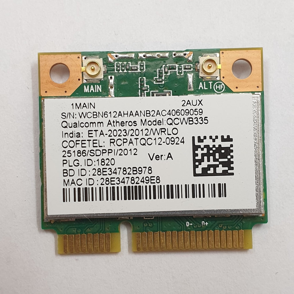 Packard Bell EasyNote Z5WT3 WLAN Karte Qualcomm Atheros QCWB335 Wireless Modul
