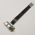 Fujitsu LifeBook E556 USB Audio Port Platine I/O Board mit Flachbandkabel