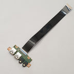 Fujitsu LifeBook E556 USB Audio Port Platine I/O Board mit Flachbandkabel