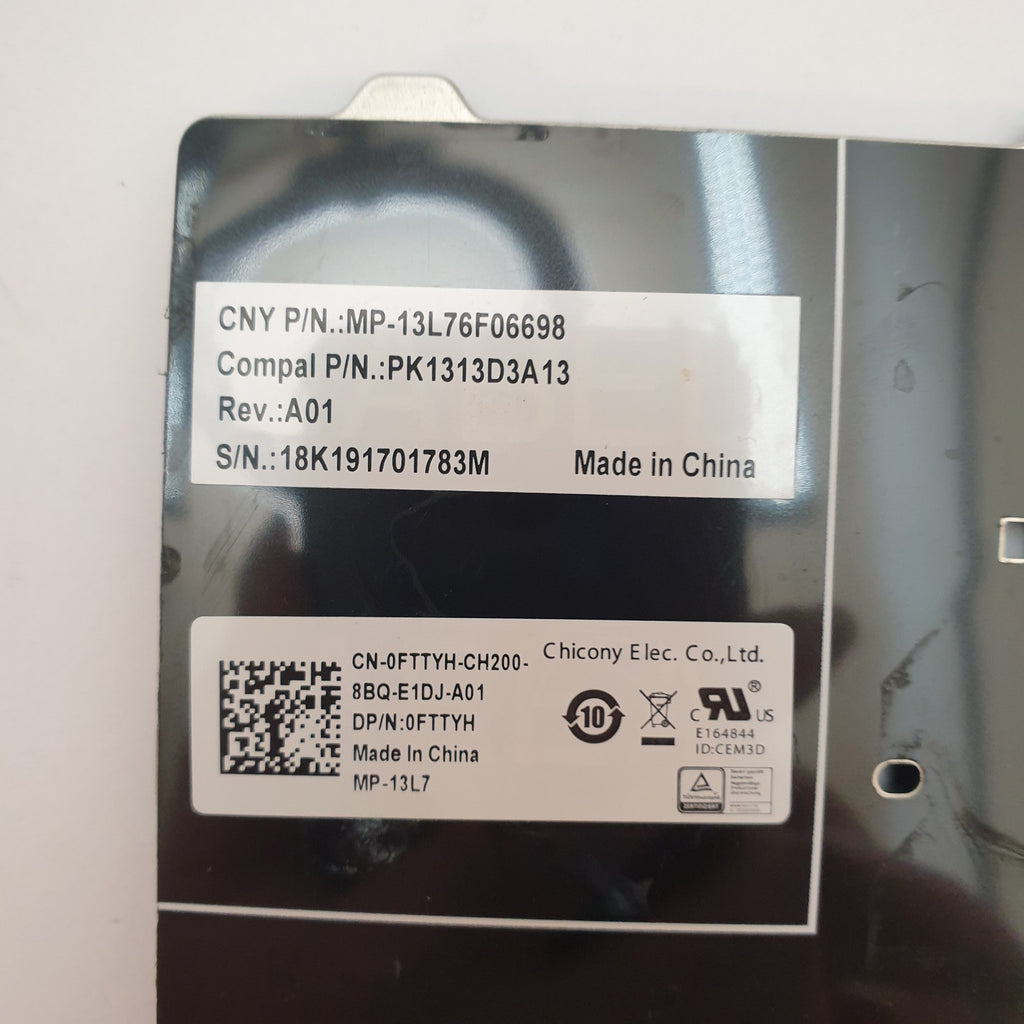 Dell Latitude 5490 Tastatur Français AZERTY Keyboard FR