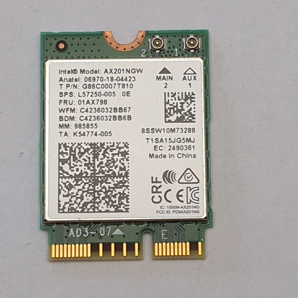 HP EliteBook 850 855 G7 WLAN Intel AX201NGW WLAN Karte WiFi Modul