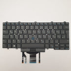 Dell Latitude 5480 Original Tastatur Deutsch QWERTZ Keyboard Backlit Beleuchtet