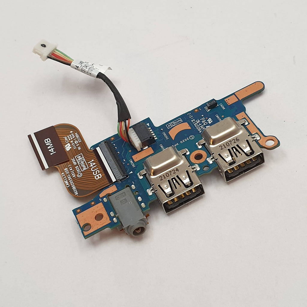 HP EliteBook 840 G7 Audio Sound USB Audio I/O Board Platine USB Port Audio