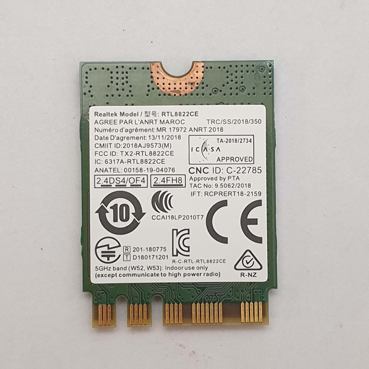 Lenovo V15 Gen 2 Lenovo V15 G2 Gen 2 WLAN Karte Wireless Card WLAN-Karte