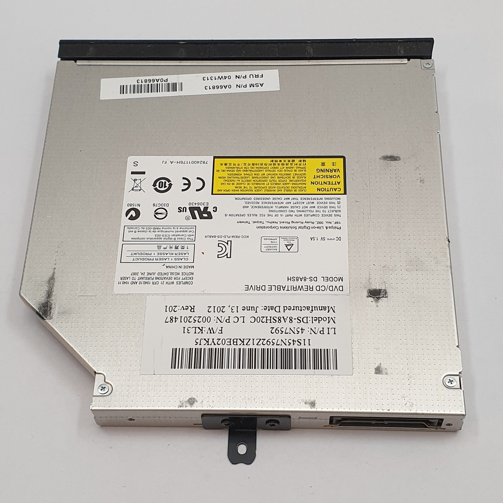 Lenovo ThinkPad L430 DVD Laufwerk Brenner CD DVD RW SATA Optisches Laufwerk – Bild 2