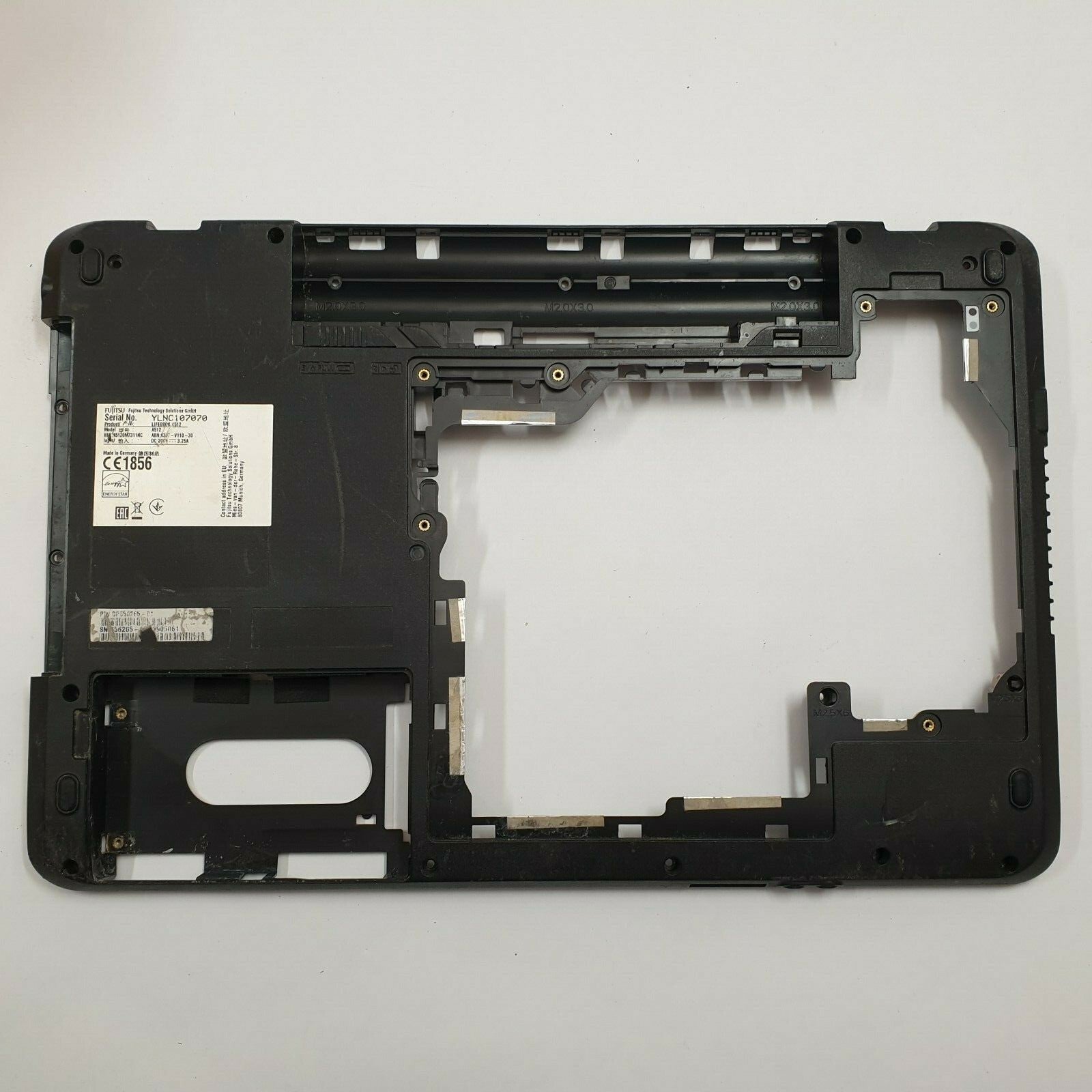 Fujitsu LifeBook A512 Gehäuse Unterschale Unterteil Bottom Base Cover Case