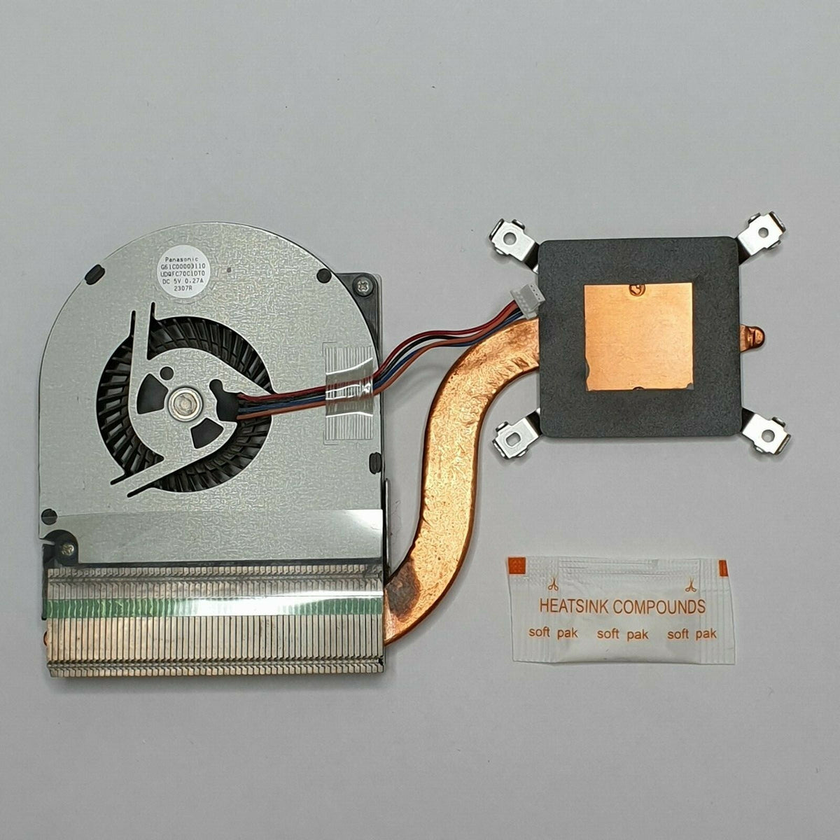 Toshiba Tecra R850 Kühler Heatsink mit Lüfter Fan und Wärmeleitpaste