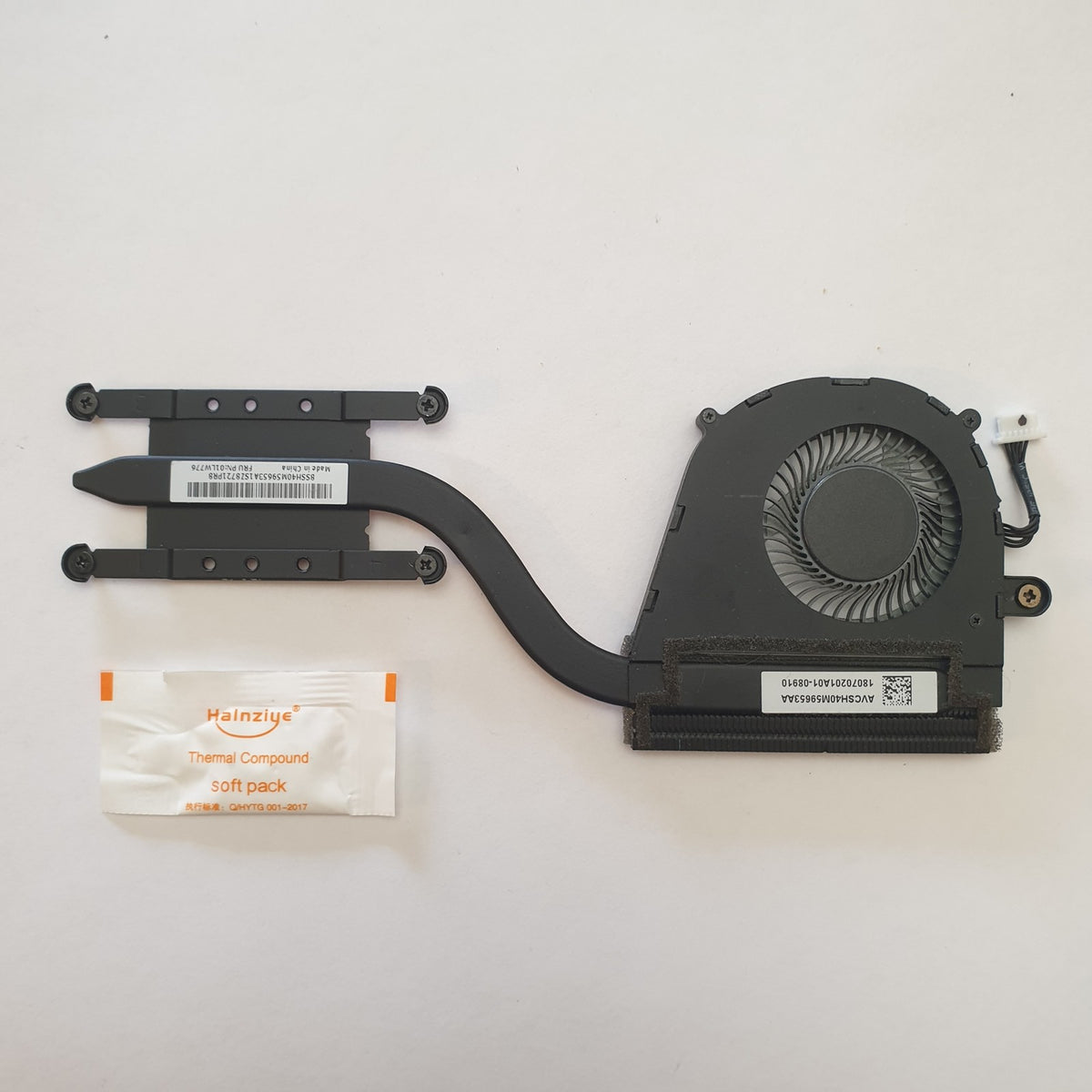 Lenovo ThinkPad L380 CPU Kühler Lüfter Heatsink Fan Wärmeleitpaste