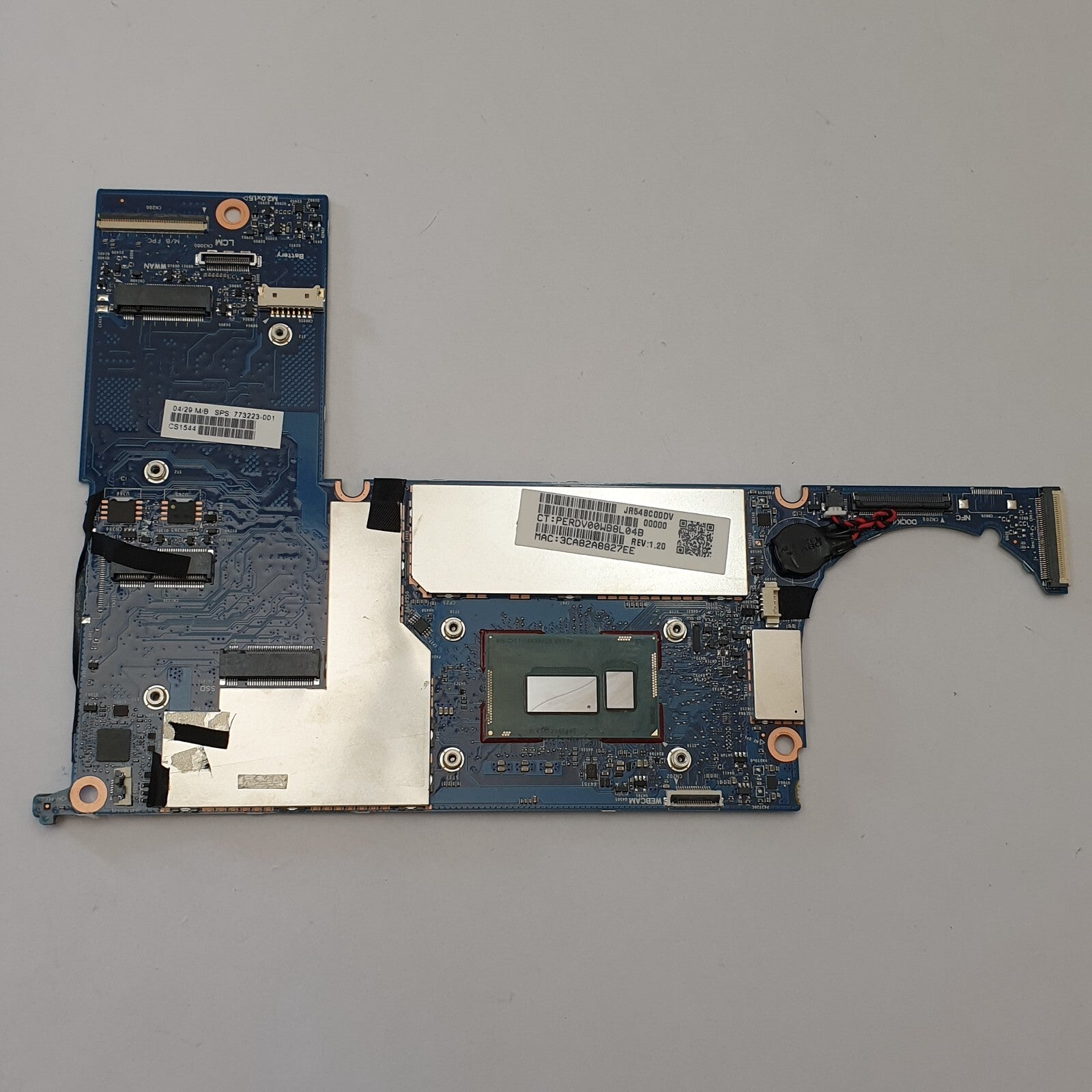 HP Pro Tablet X2 612 G1 Mainboard Motherboard Systemboard Intel