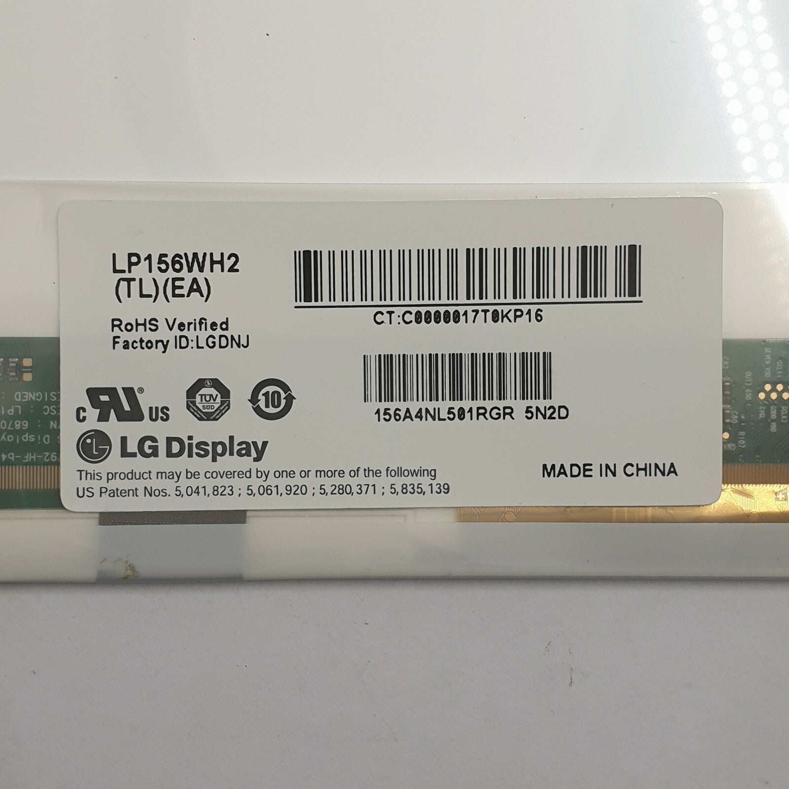 Packard Bell Easynote TK85 15.6 Zoll HD Display LP156WH2(TL)(EA) LCD Bildschirm