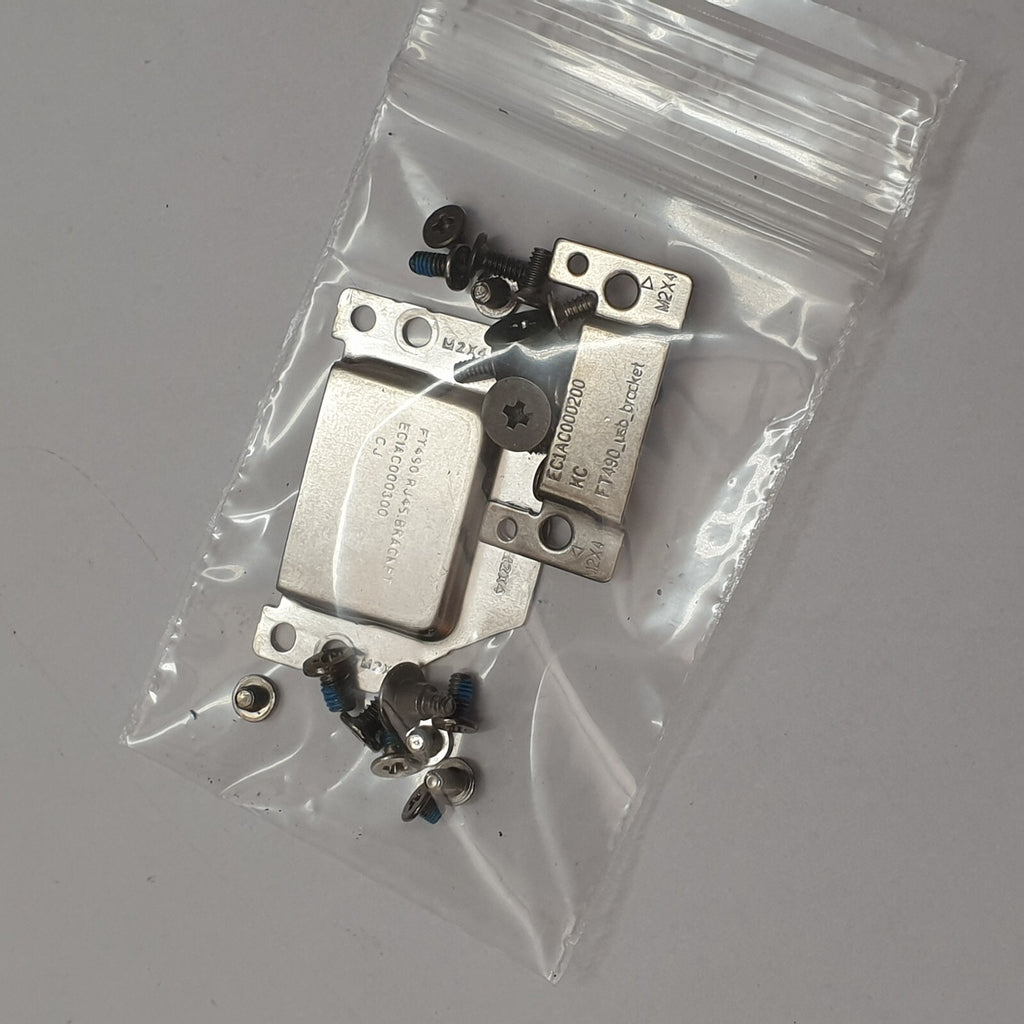 Lenovo ThinkPad T490 RJ45 LAN Port Halterung USB Bracket Schraubensatz