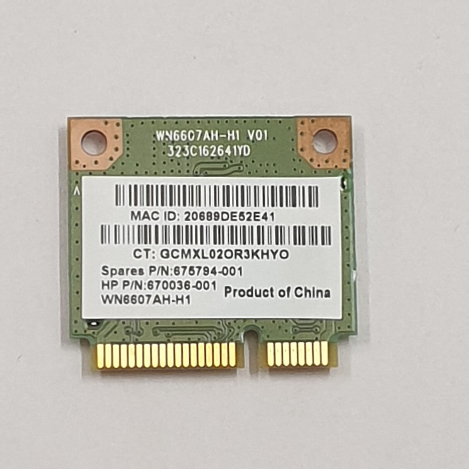 HP Pavilion 15-b044sf 15-b0 Series WLAN Karte Atheros AR5B125 Wireless Modul – Bild 2