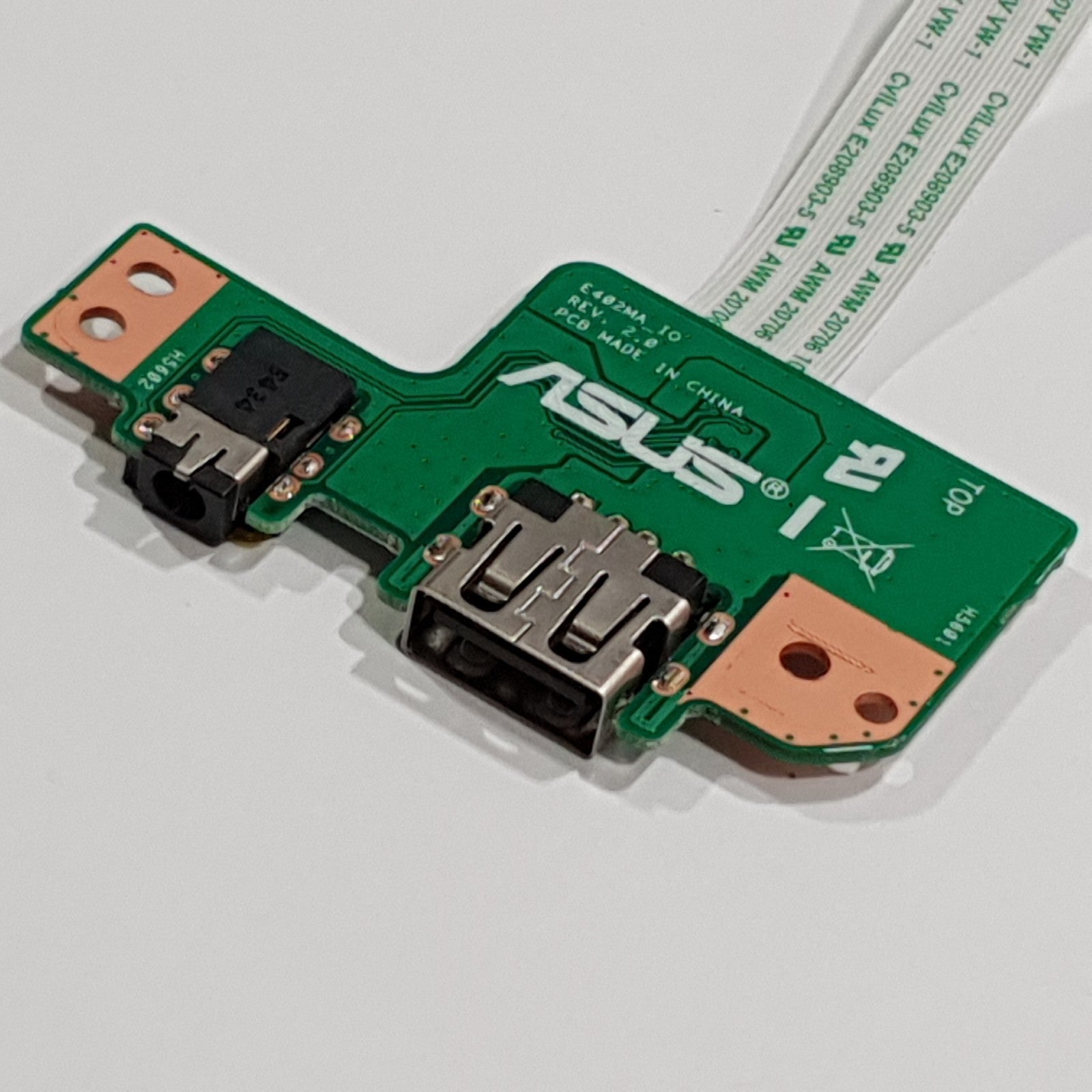 Asus R417M USB Audio Sound Port Platine I/O Board – Bild 2