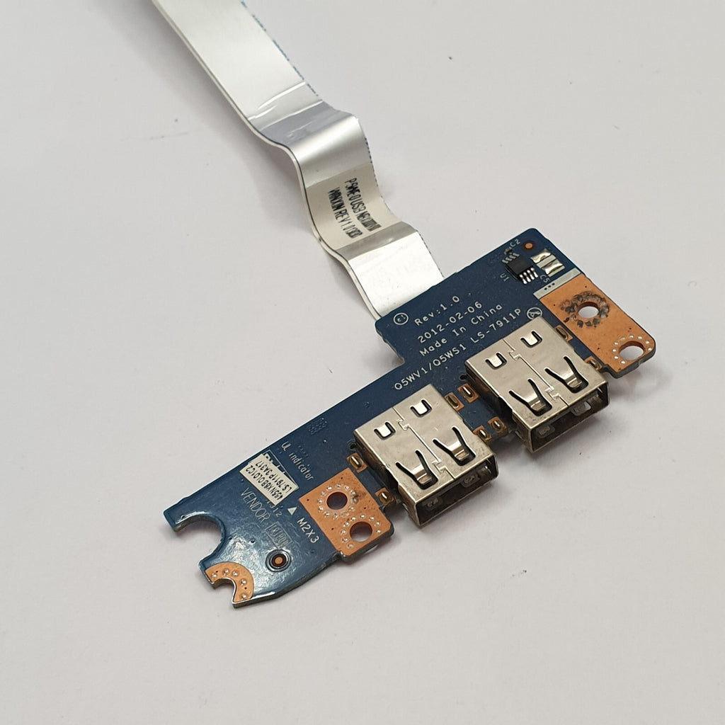 Packard Bell EasyNote ENTE44H USB Board Platine mit Flachbandkabel