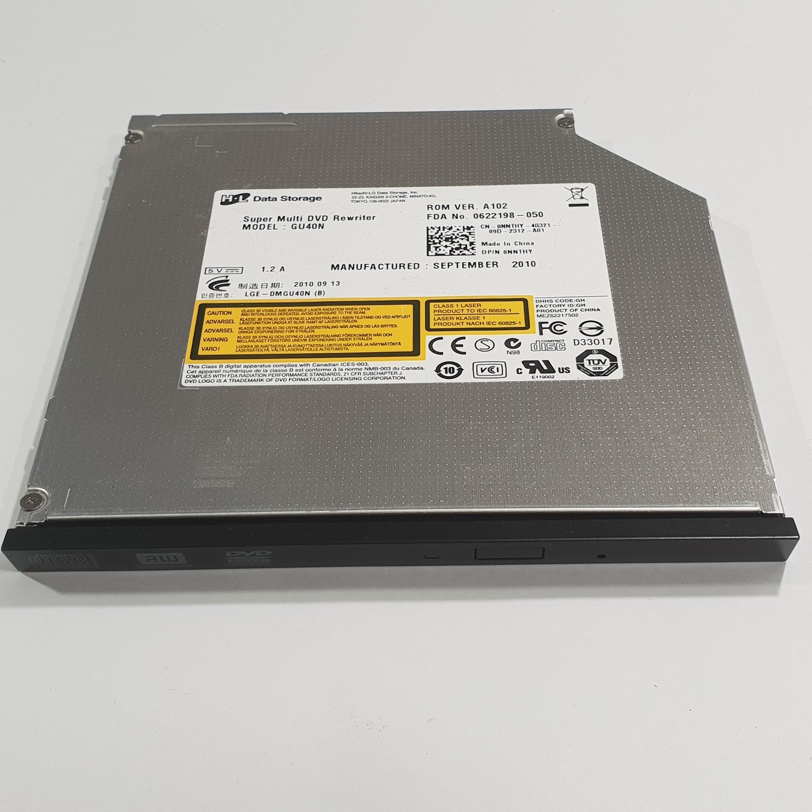 Dell Latitude E4310 DVD Laufwerk mit Dell Latitude E4310 DVD Laufwerk Brenner Su