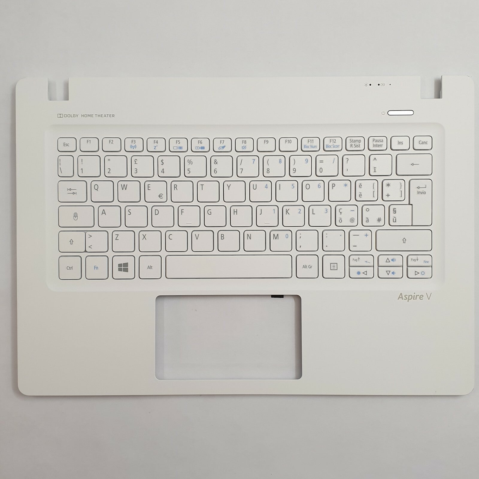 Acer Aspire V3-371 tastiera italiana Handauflage Tastatur Italienisch QWERTY