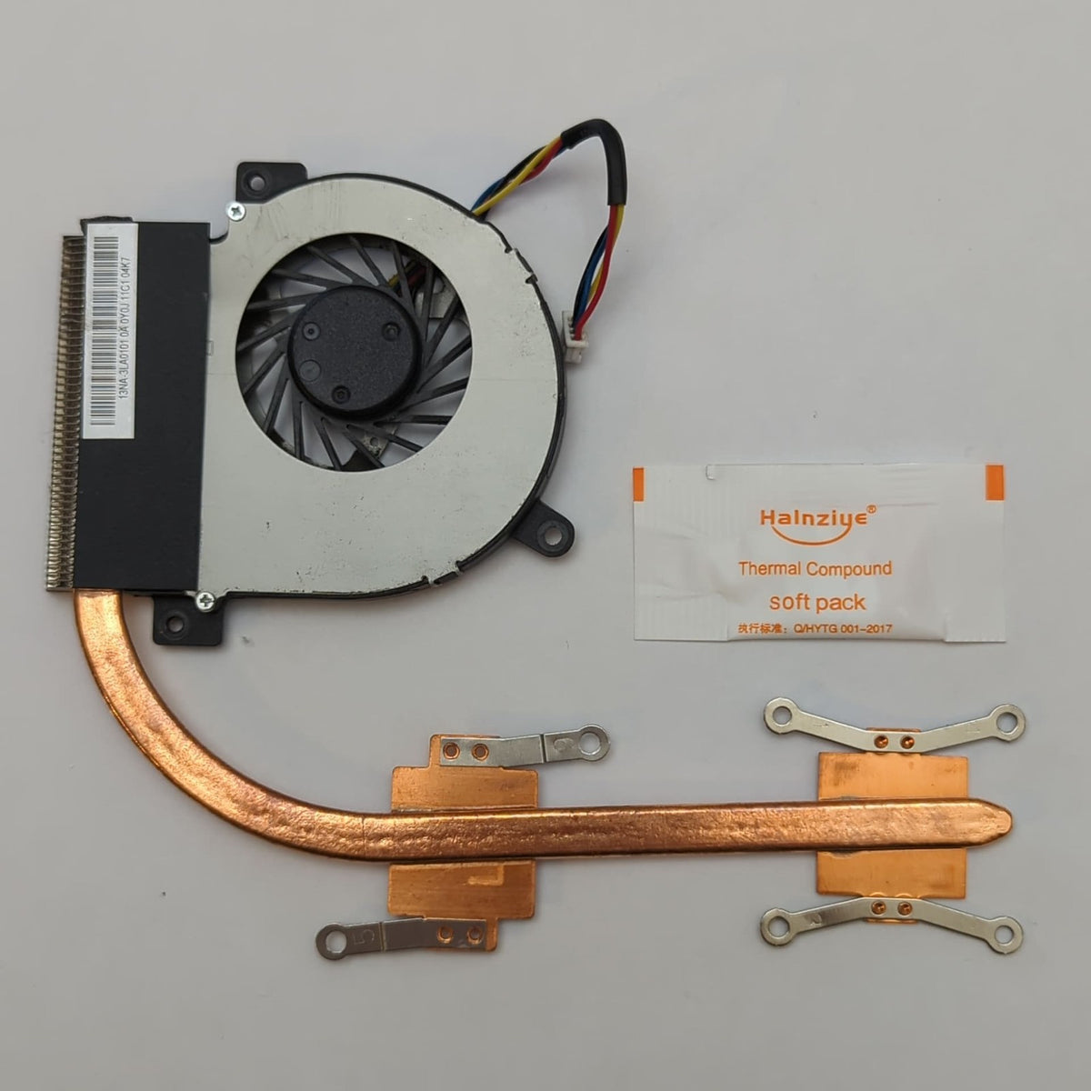 Asus Eee PC 1225B Lüfter Kühler Heatsink Wärmeleitpaste Cooling Fan