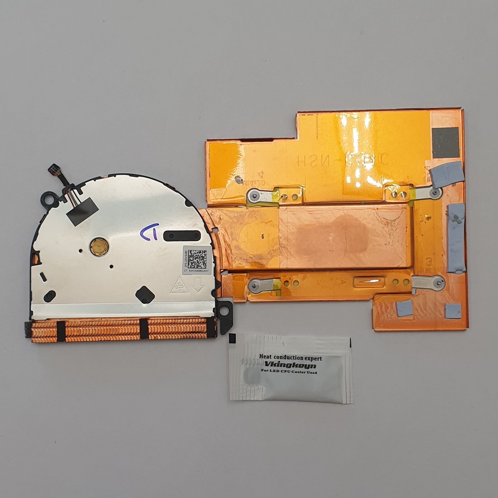 HP Elite X2 G4 Kühler Lüfter Heatsink Fan inkl Wärmeleitpaste – Bild 2