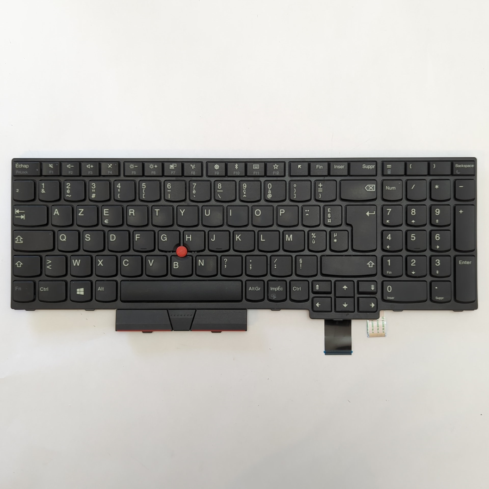 Lenovo ThinkPad P52s Keyboard AZERTY FR French Clavier Tastatur