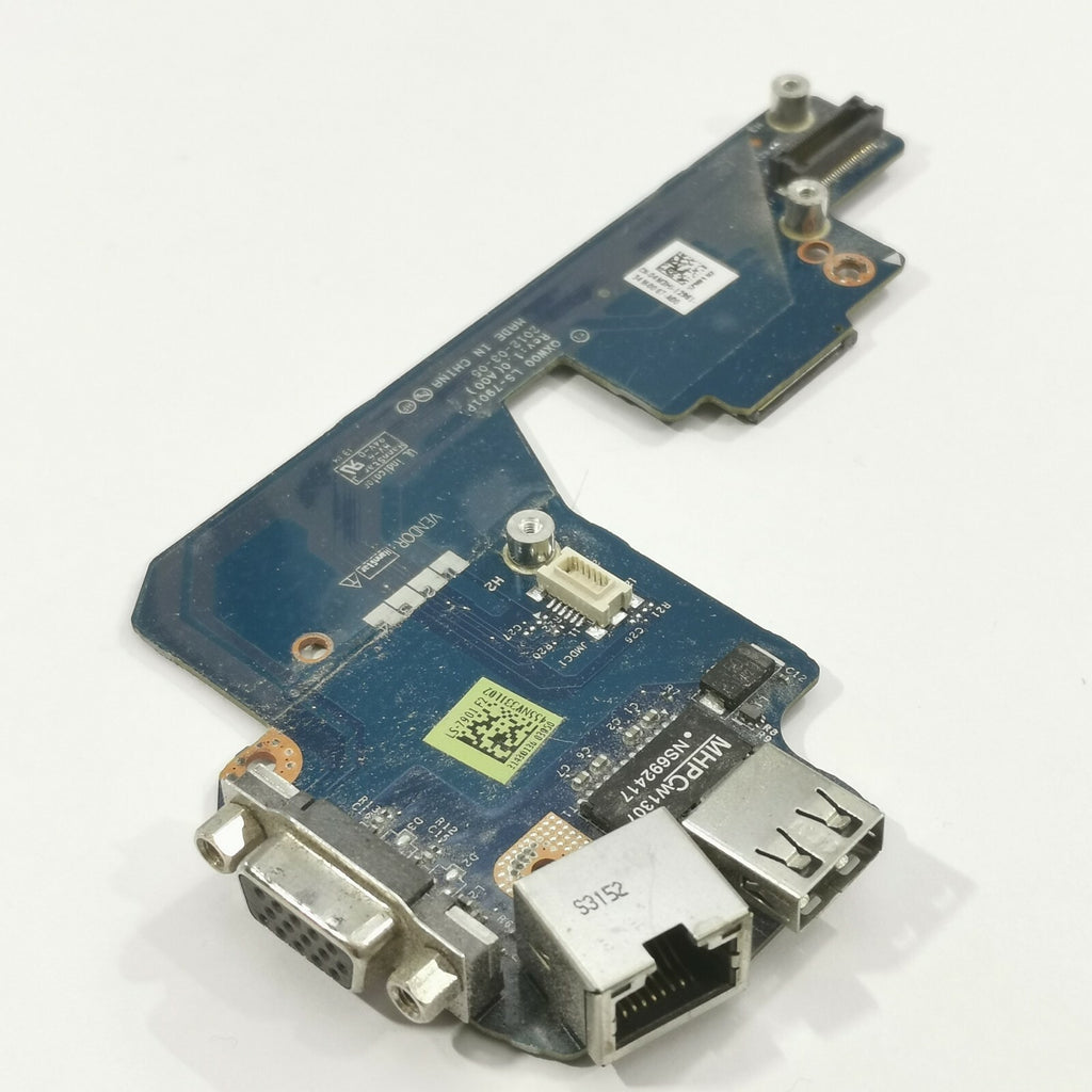 Dell Latitude E5430 USB VGA LAN I/O Board Platine Daughter Board