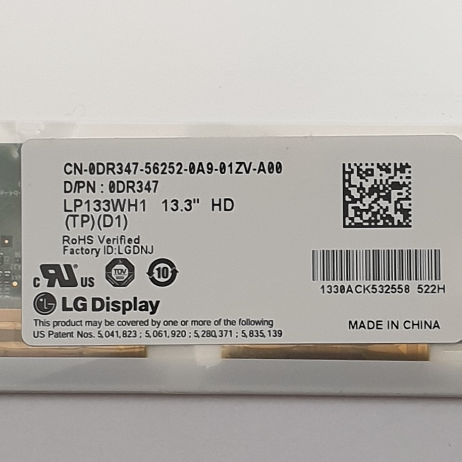 Dell Latitude E4310 Display 13.3" matt HD LP133WH1(TP)(D1) Screen Bildschirm
