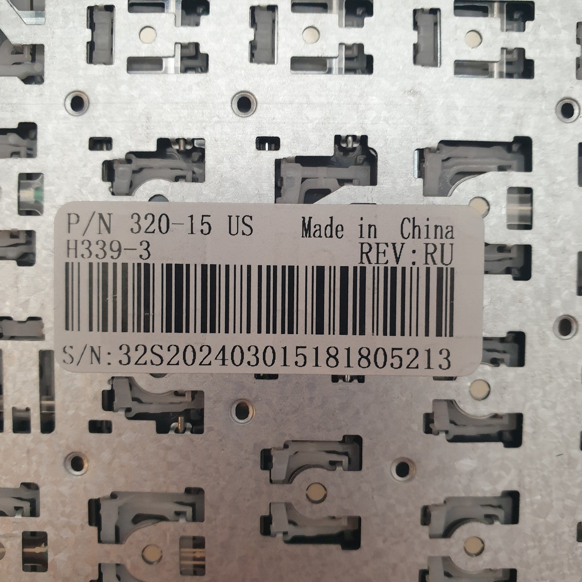 Lenovo IdeaPad 320‑15AST/80XV 320-15AST 80XV Tastatur Keyboard RU Kyrillisch