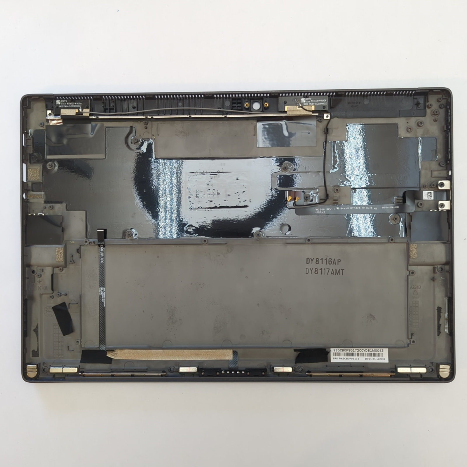 Lenovo IdeaPad Miix 520-12IKB Gehäuse Rückseite Back Cover Tablet Case Abdeckung – Bild 2