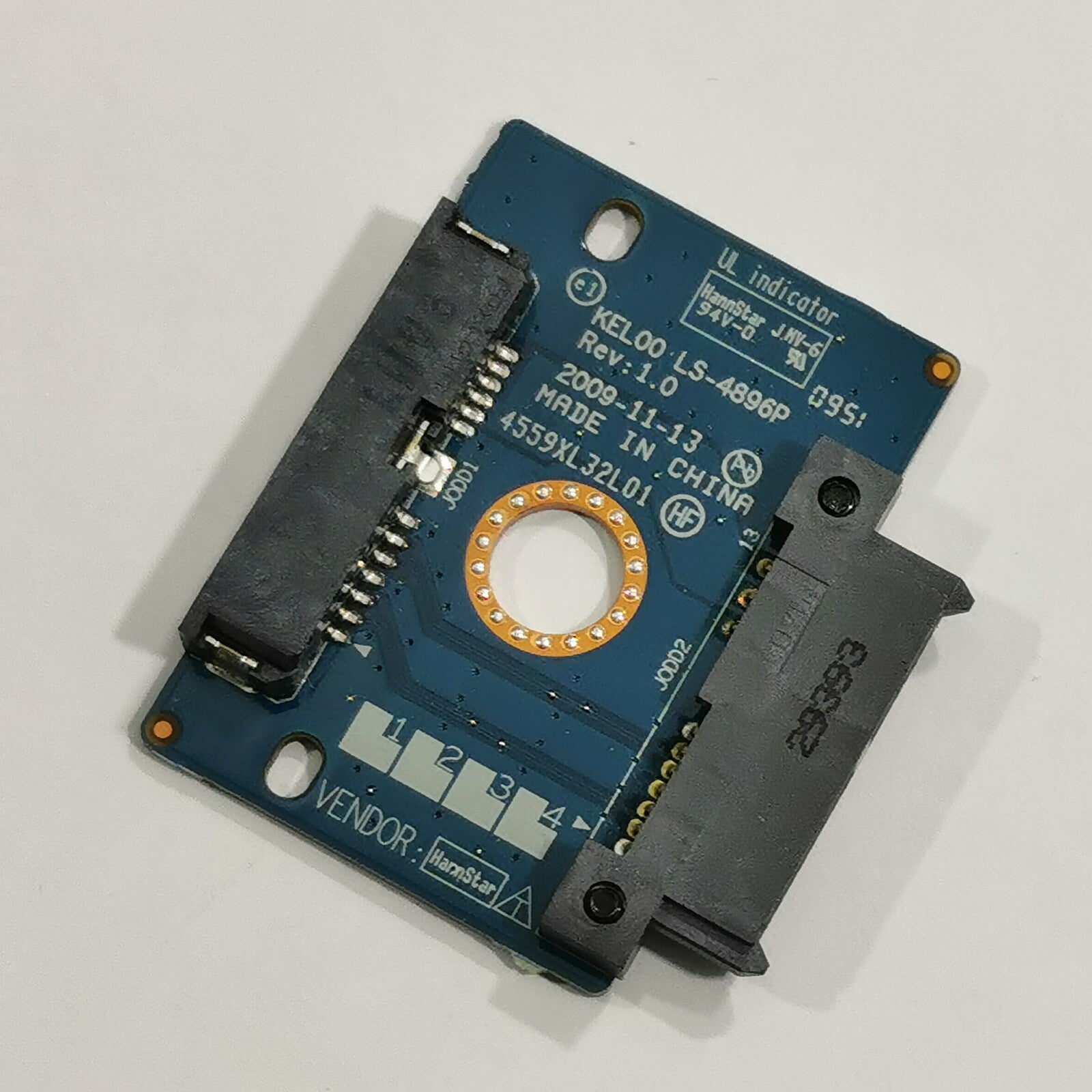 HP ProBook 6540b SATA DVD Connector Platine ODD Adapter Board