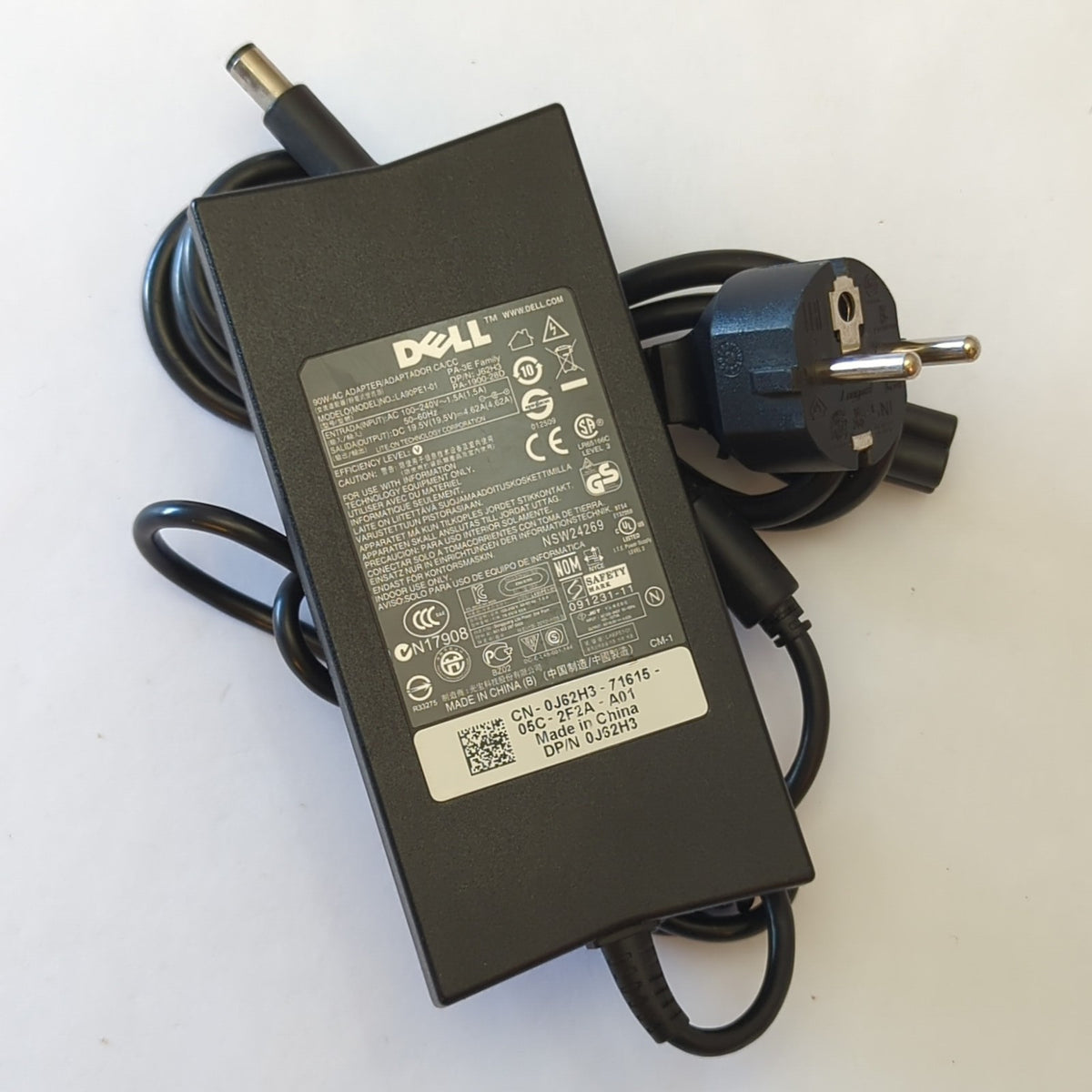 Dell Latitude 5400 Original Dell 90W Rundstecker mit Center-Pin Netzteil 19,5V – Bild 2
