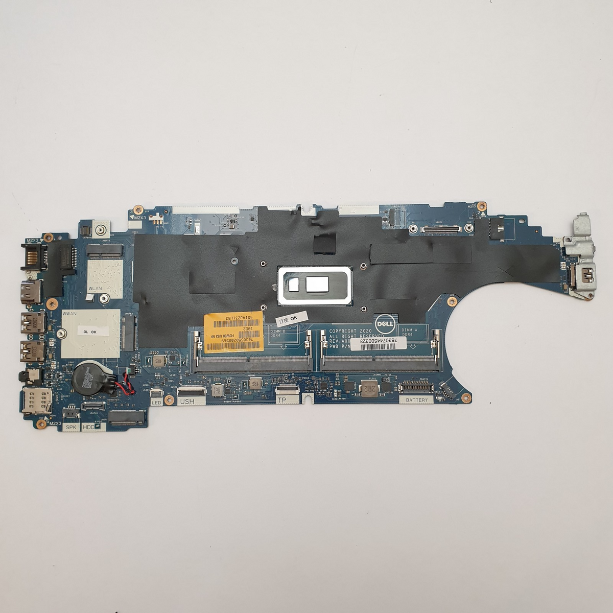 Dell Latitude 5510 Mainboard CPU 10310U Core i5 Motherboard Hauptplatine