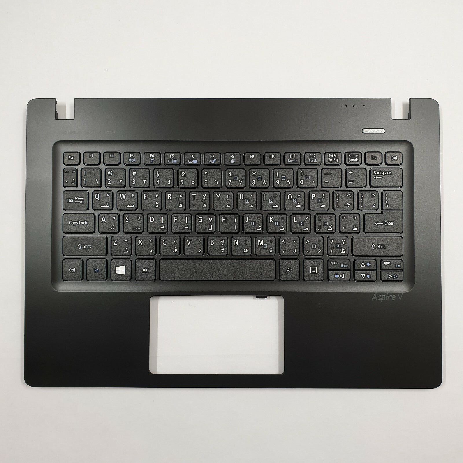Acer Aspire V3-371 Handauflage Tastatur Arabic QWERTY Palmrest Keyboard