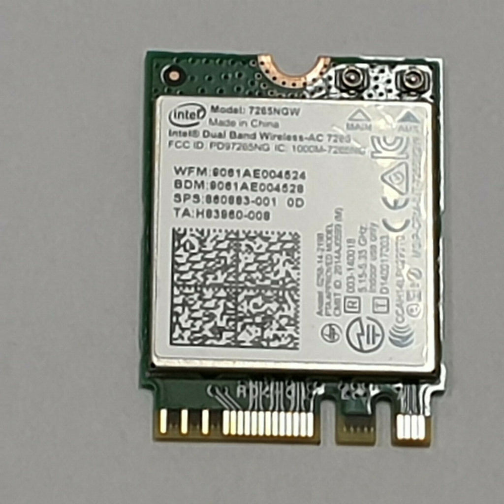Acer Chromebook 11 N7 C731 WLAN Intel 7265NGW WLAN Karte Wireless Modul