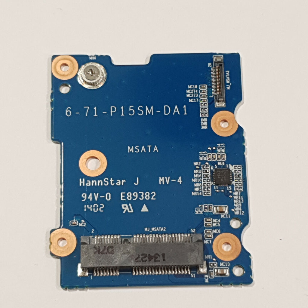 One K73-3N (Clevo P170SM) mSata Festplatten Clevo P170SM mSATA SSD Adapter Board