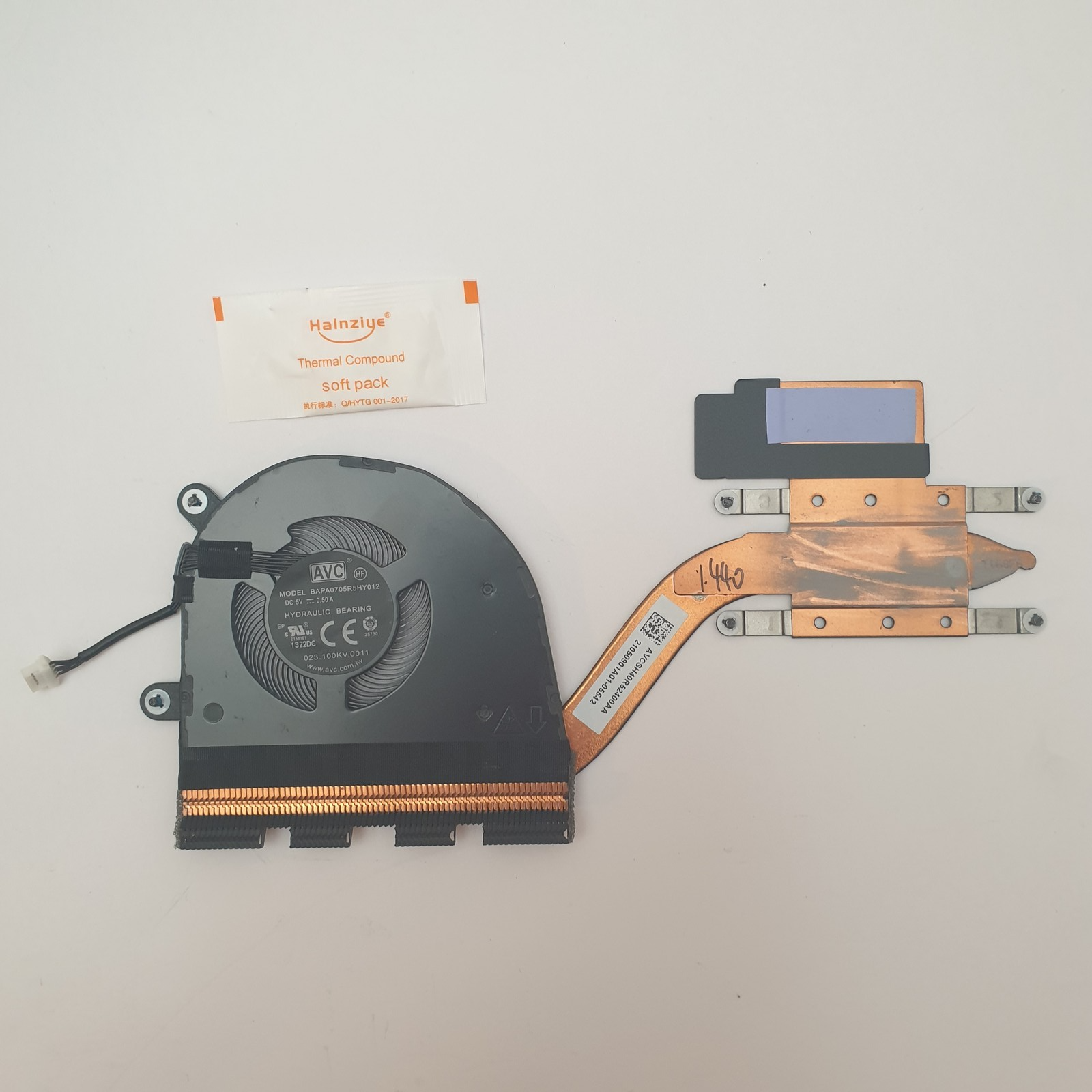 Lenovo ThinkPad L13 Gen 2 G2 Kühler Lüfter Wärmeleitpaste Fan Cooler Heatsink – Bild 2