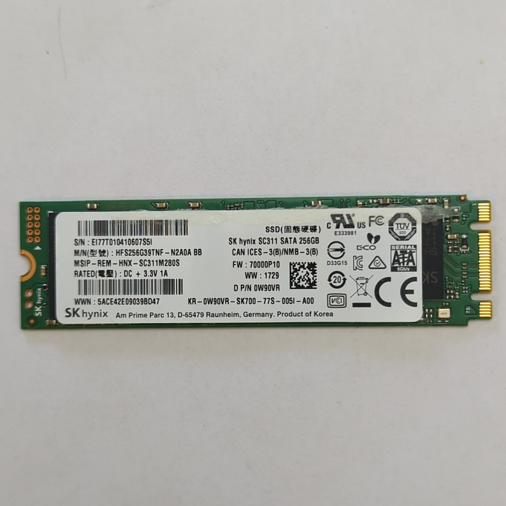 SK hynix 256GB M.2 SATA SSD SC311 HFS256G39TNF Internes Solid State Drive