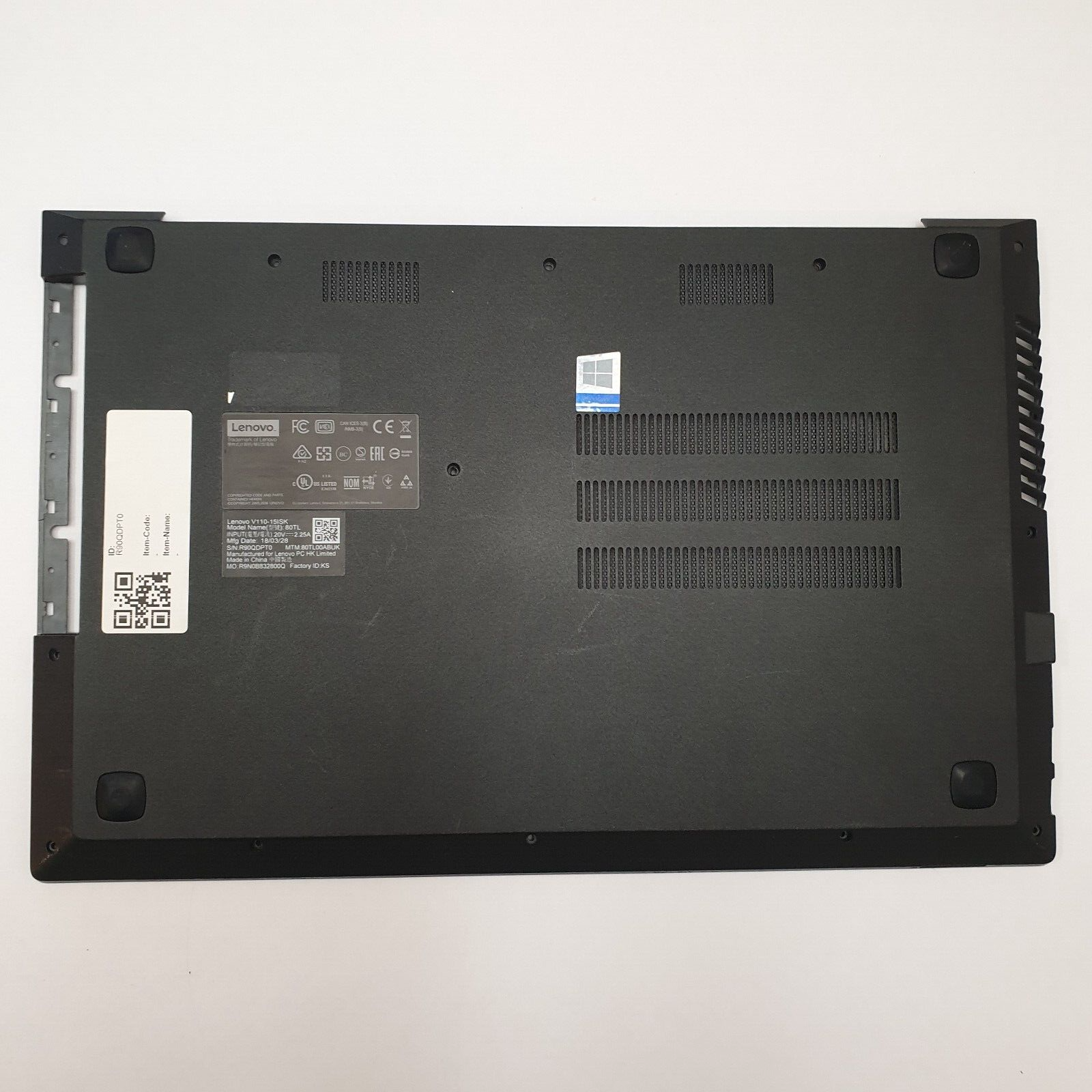 Lenovo V110-15ISK Gehäuse Unterschale Unterteil Bottom Base Cover Ersatzteil