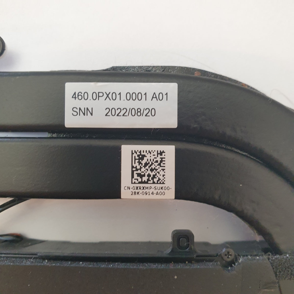 Dell Precision 3571 CPU GPU Kühler Lüfter Heatsink Fan Wärmeleitpaste