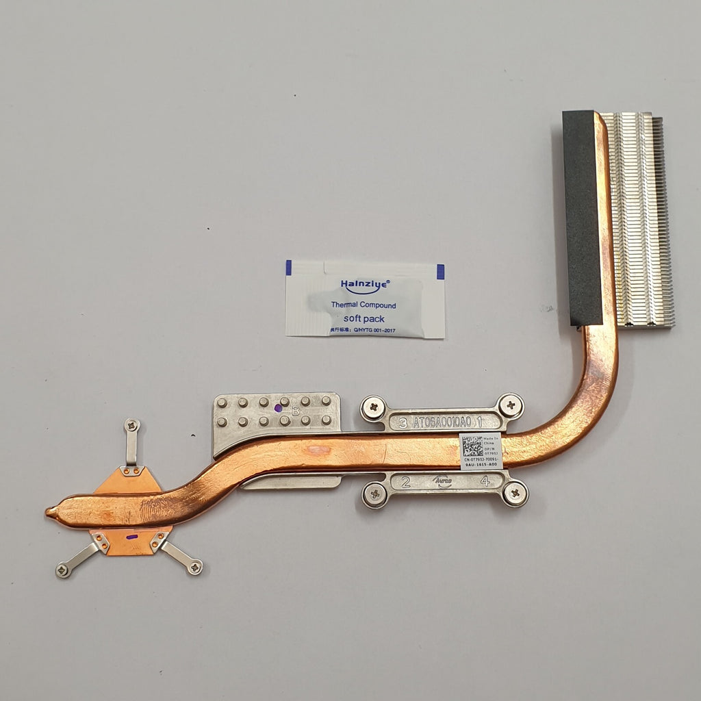 Dell Vostro 1720 Kühler Heatsink Heatpipe mit Wärmeleitpaste