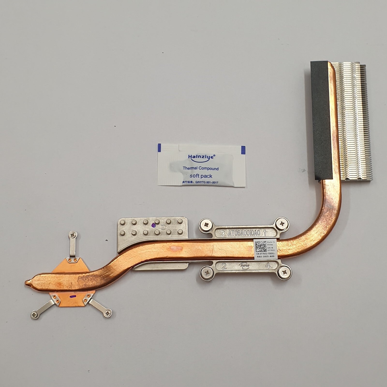 Dell Vostro 1720 Kühler Heatsink Heatpipe mit Wärmeleitpaste