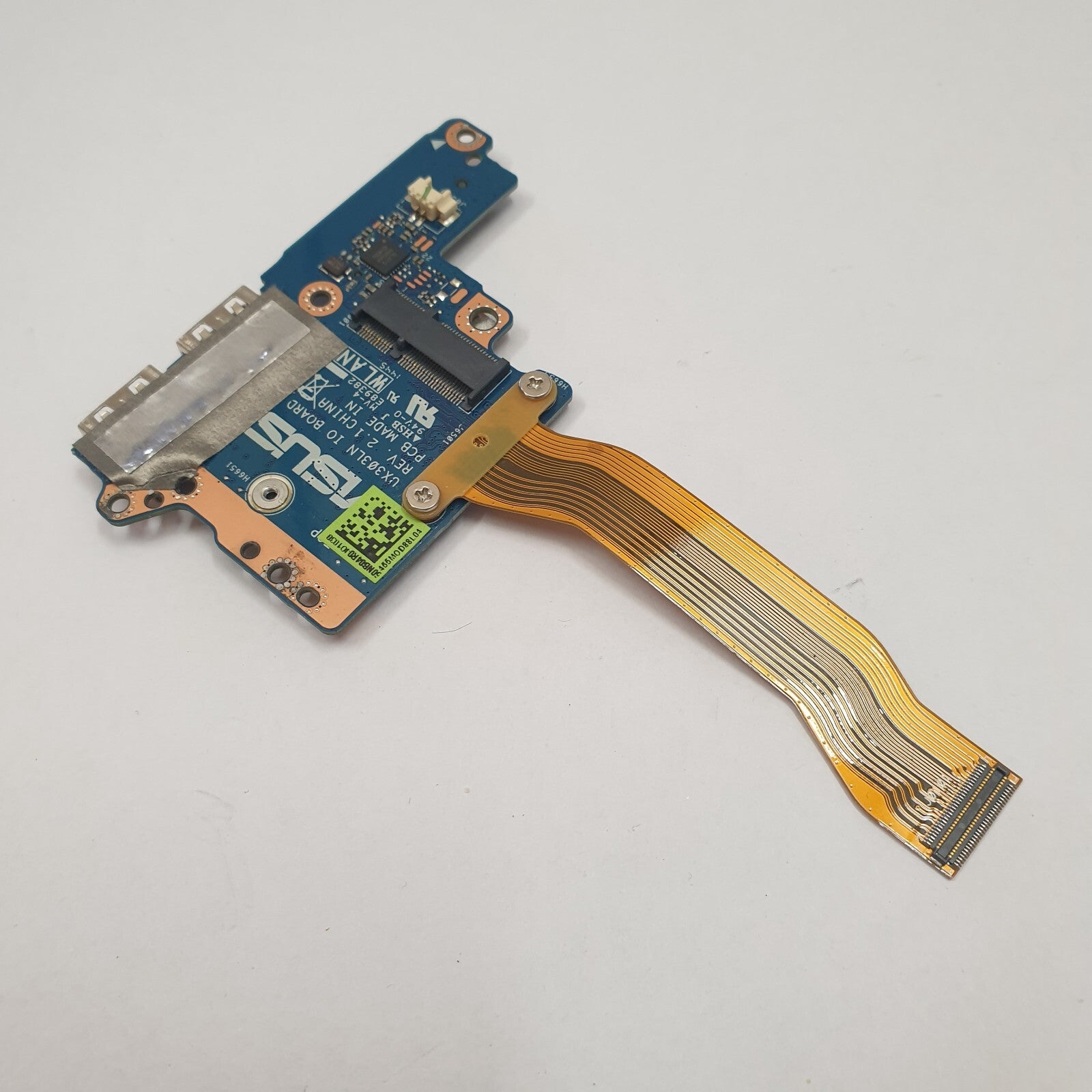 Asus Zenbook UX303L USB Card IO Board USB Anschluss Platine mit Flachbandkabel – Bild 2