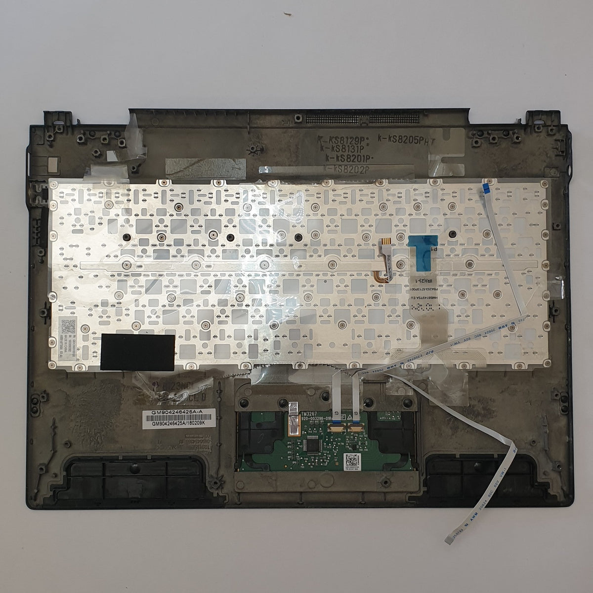 Toshiba Portege X20W‑E‑10D X20W-E-10D Handauflage Tastatur QWERTZ Palmrest