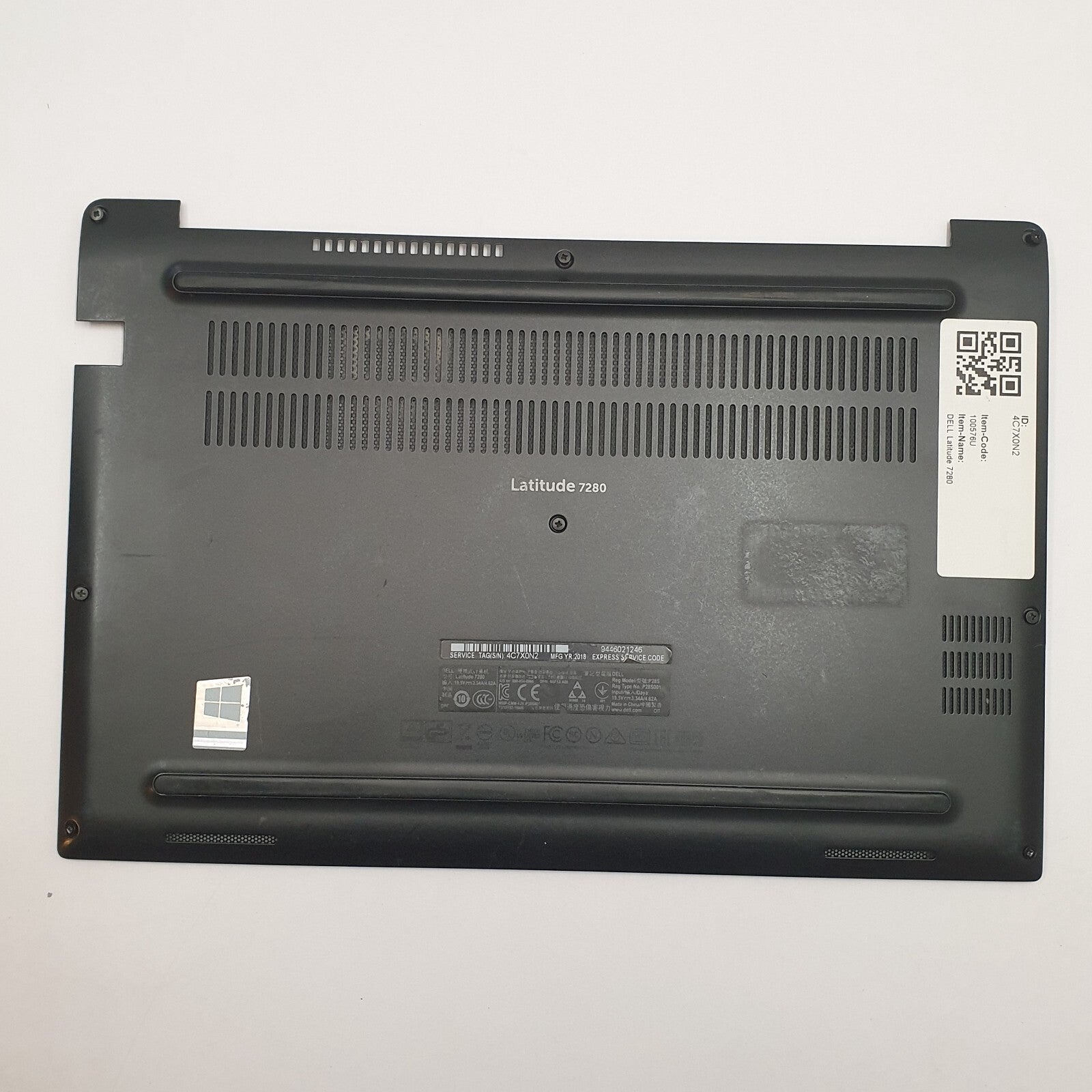 Dell Latitude 7280 Gehäuse Unterschale Unterteil Bottom Base Cover Case
