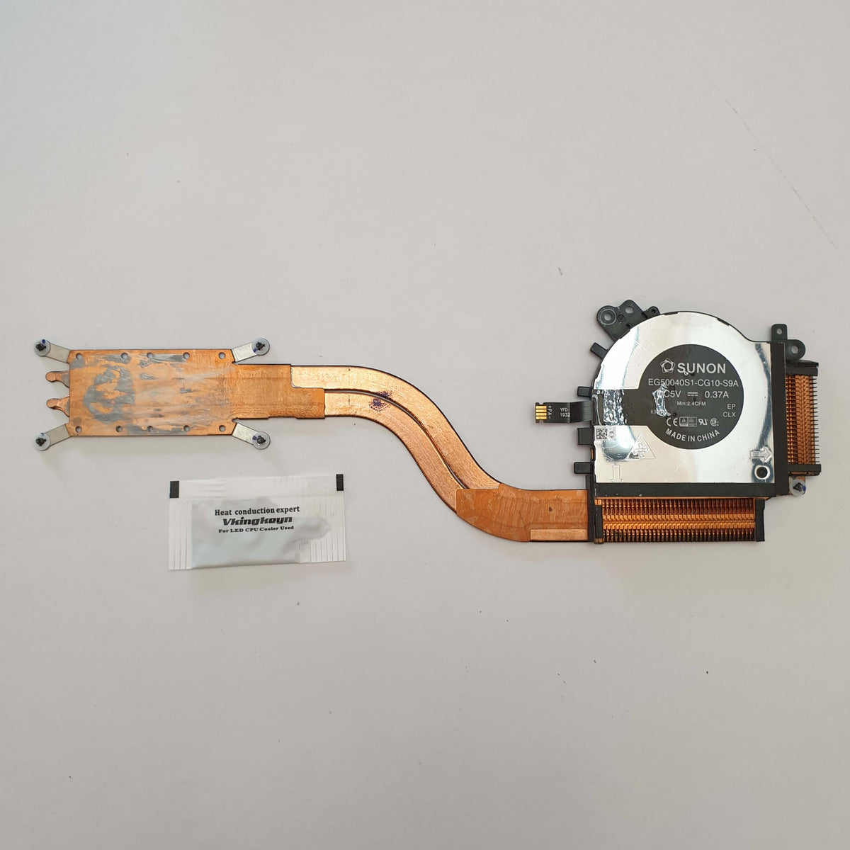 Dell Latitude 7200 2 in 1 Lüfter Kühler Heatsink Fan Wärmeleitpaste