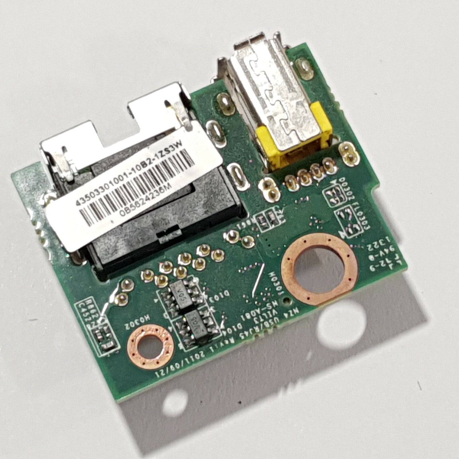 Lenovo ThinkPad T430i USB LAN Ethernet Port Platine I/O Board – Bild 2