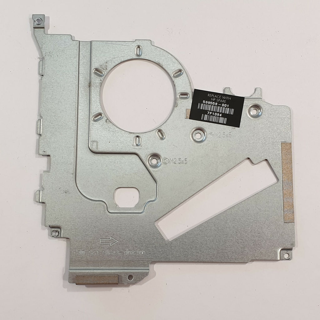 HP ProBook 4320s CPU Kühler Hitzeschild Metall Abdeckung Heat Shield